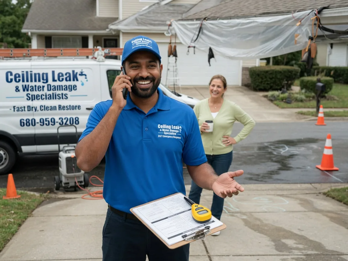 Ceiling Leak Cleanup Washington Boro, PA FAQs